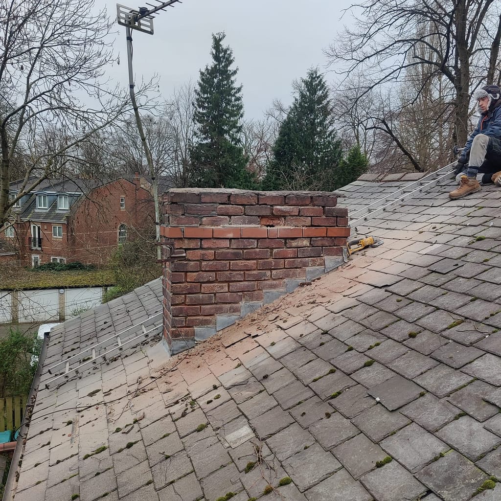 Restoring Your Chimney: A Chimney Pointing and Flaunching Project in Oldham